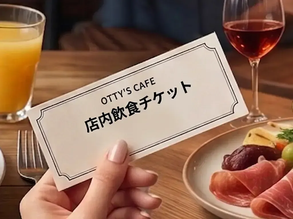 OTTY'S CAFE 店内飲食チケット